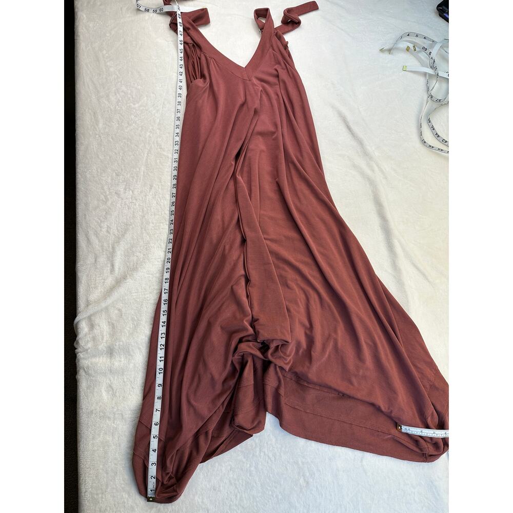 Free People FP Movement Seven Stars Jumpsuit Small Comeback Copper Onesie Romper - Picture 8 of 16